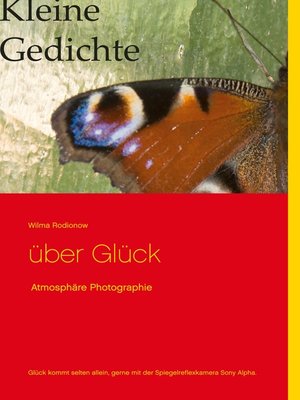 cover image of Kleine Gedichte über Glück